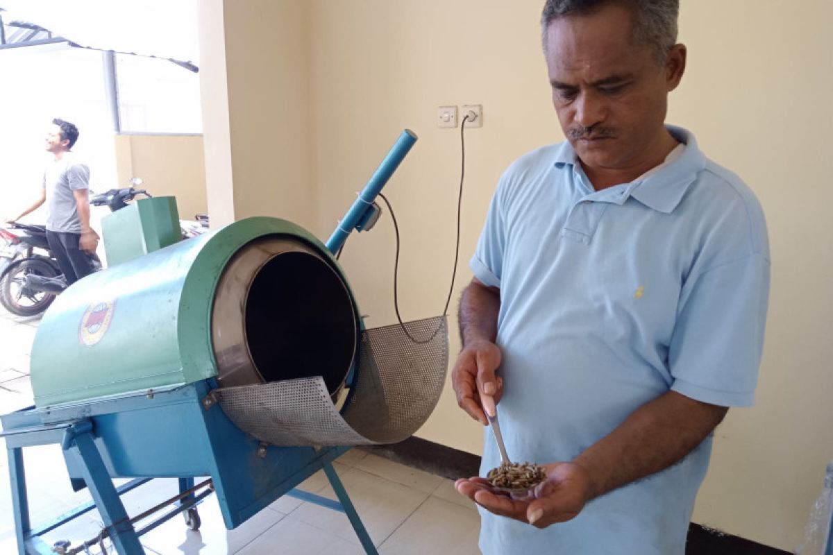 DLH Mataram memproduksi maggot kering untuk pakan ternak
