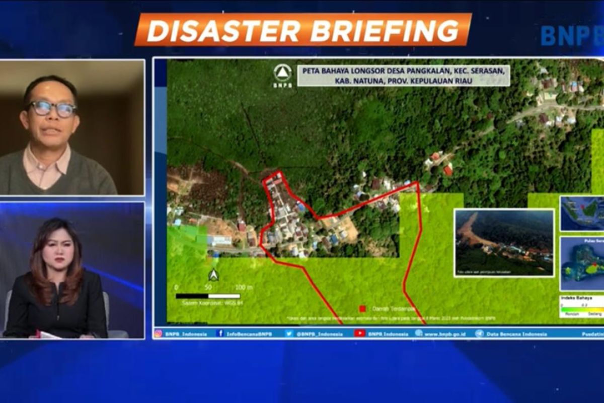 BNPB sebut bencana di Pulau Serasan Natuna paling buruk sepanjang sejarah longsor Indonesia