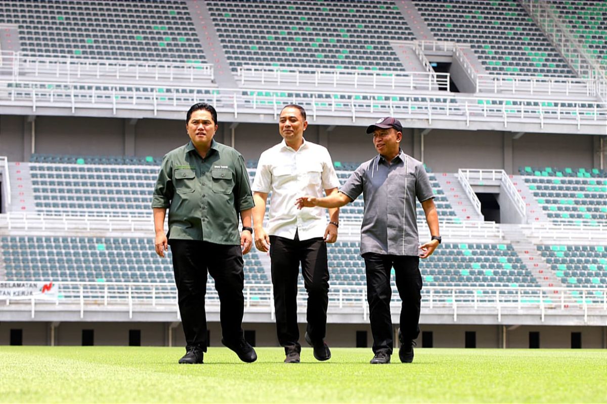Erick Thohir minta fasilitas Stadion GBT lebih dimaksimalkan