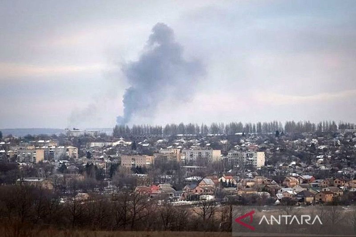 Rusia tingkatkan serangan udara di Bakhmut
