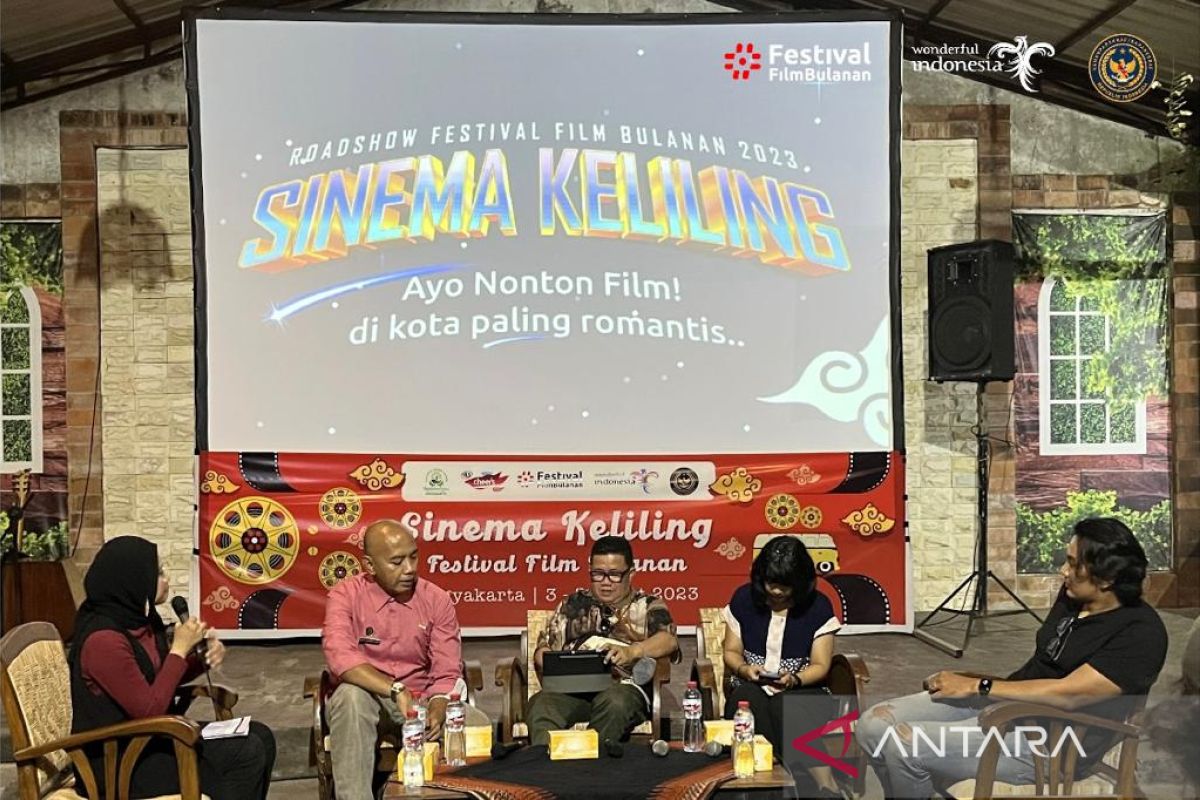 Kemenparekraf gelar sinema keliling di Kampung Wisata Yogyakarta dongkrak perfilman
