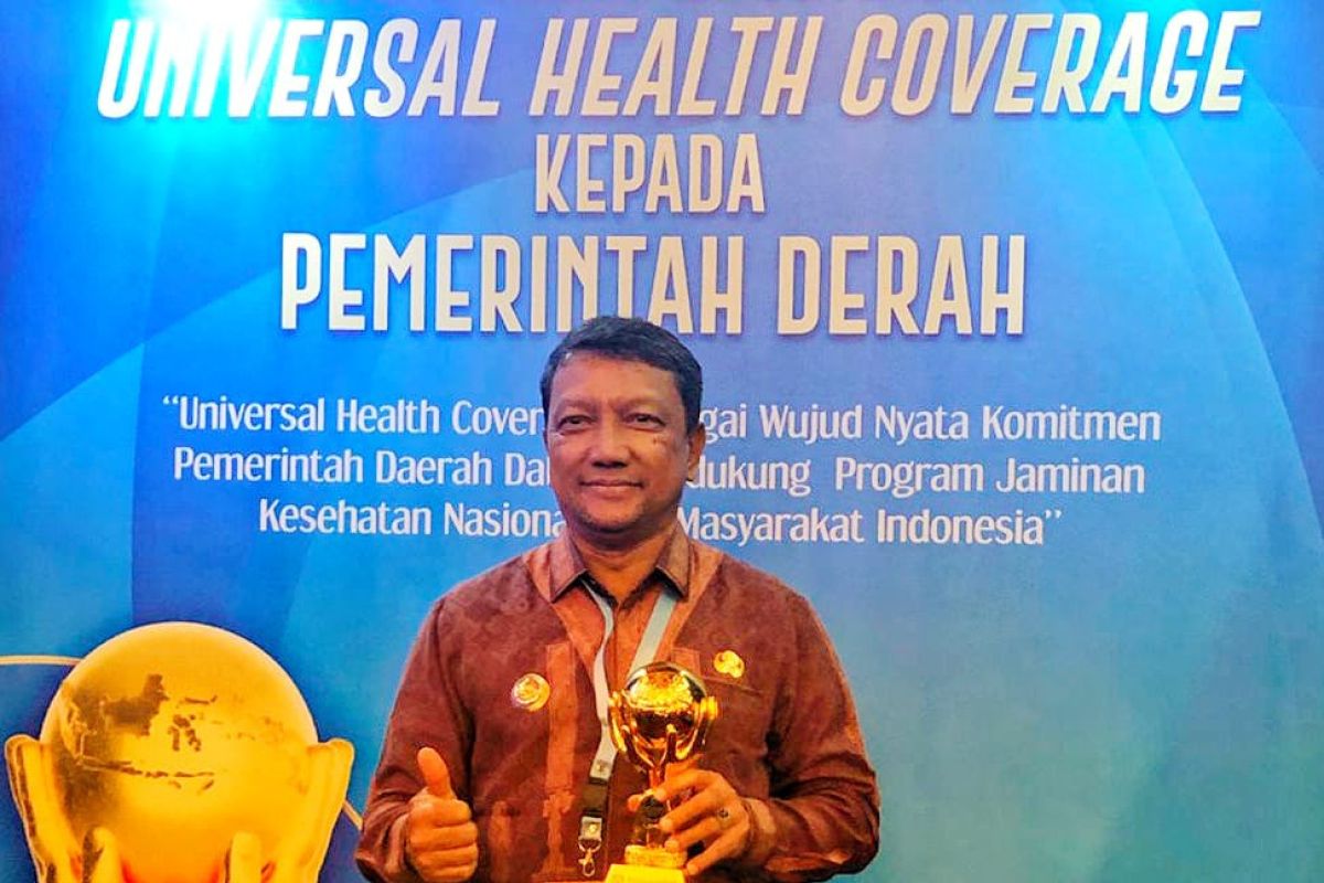 Pj Bupati Aceh Tengah terima penghargaan UTC dari BPJS Kesehatan