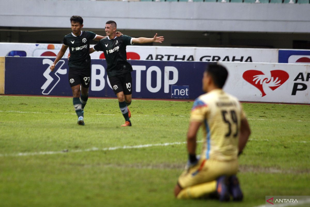 Gol tunggal Bruno Dybal bawa Persikabo tundukkan Rans Nusantara FC