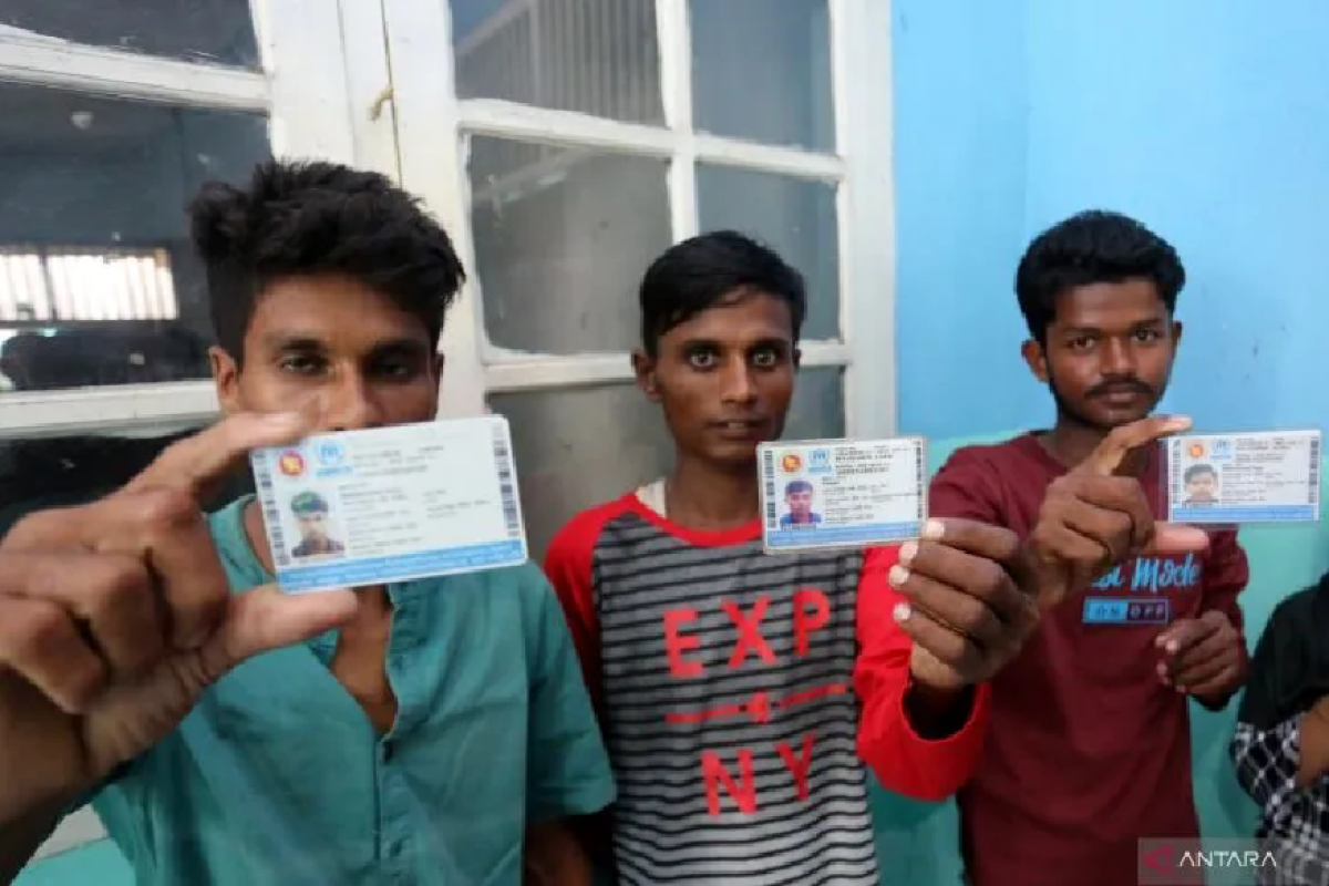 21 imigran Rohingya dari Abdya diterima di UPTD Ladong, jalani pemeriksaan kesehatan