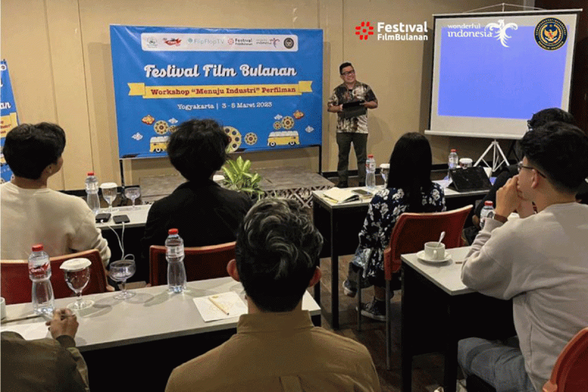 Gelar workshop di Yogyakarta, Festival Film Bulanan ajak sineas 