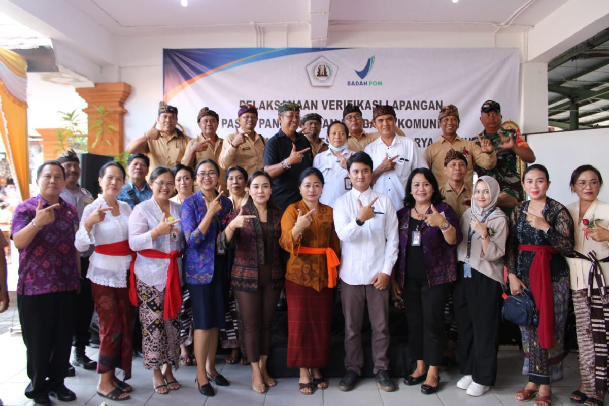 Pasar Sudha Merta masuk lima besar Lomba Pasar Pangan Aman Nasional