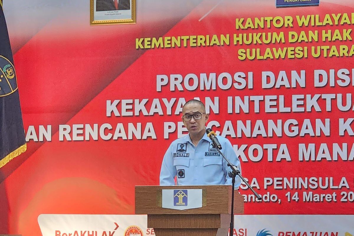 Kemenkumham Sulut laksanakan diseminasi kekayaan intelektual komunal