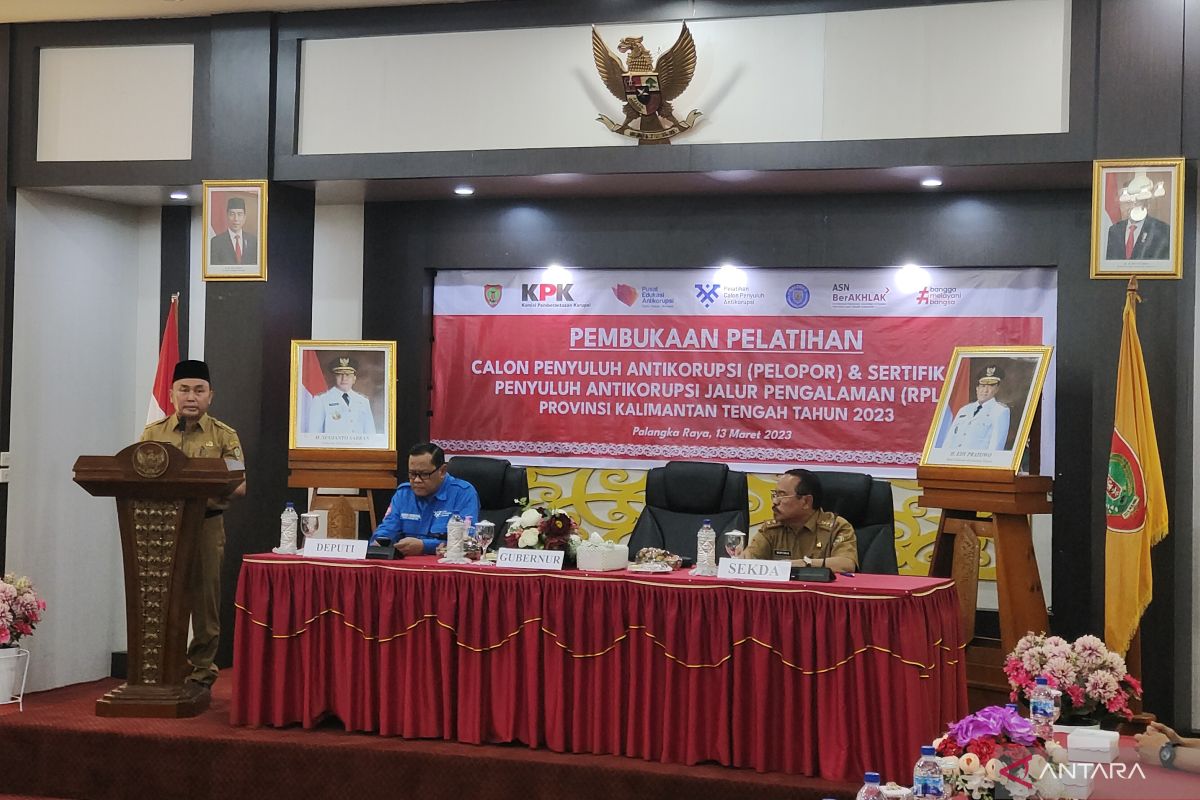 Gubernur Kalteng instruksikan TAPD cermati anggaran berpotensi korupsi