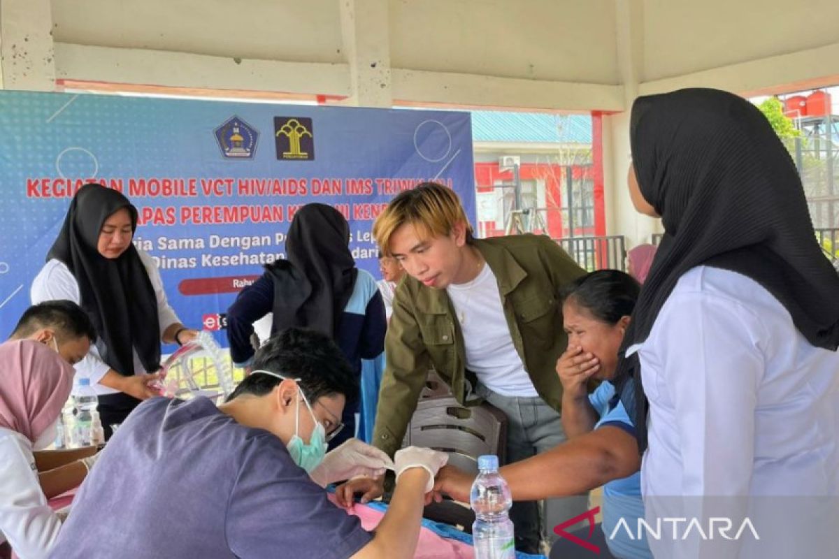 Lapas Perempuan Kota Kendari periksa HIV/AIDS puluhan warga binaan