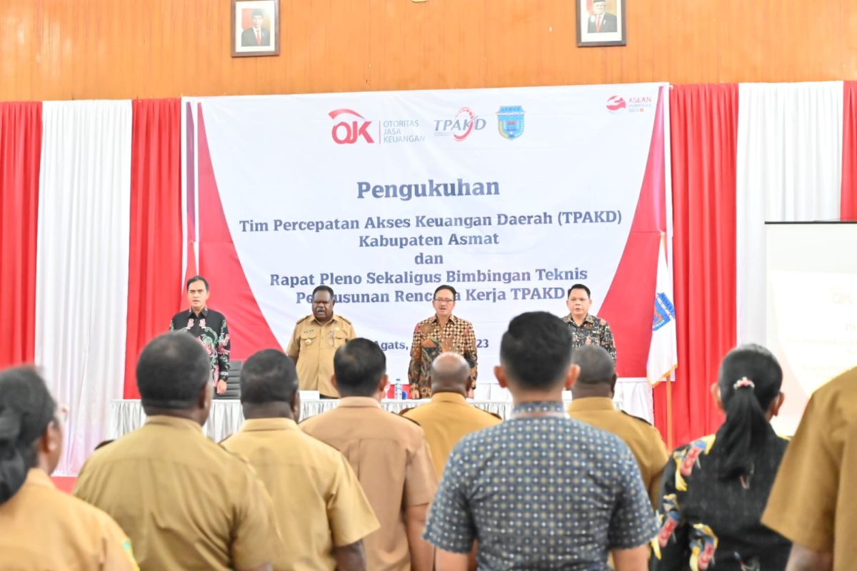 OJK harap TPAKD Kabupaten Asmat mendorong pertumbuhan ekonomi