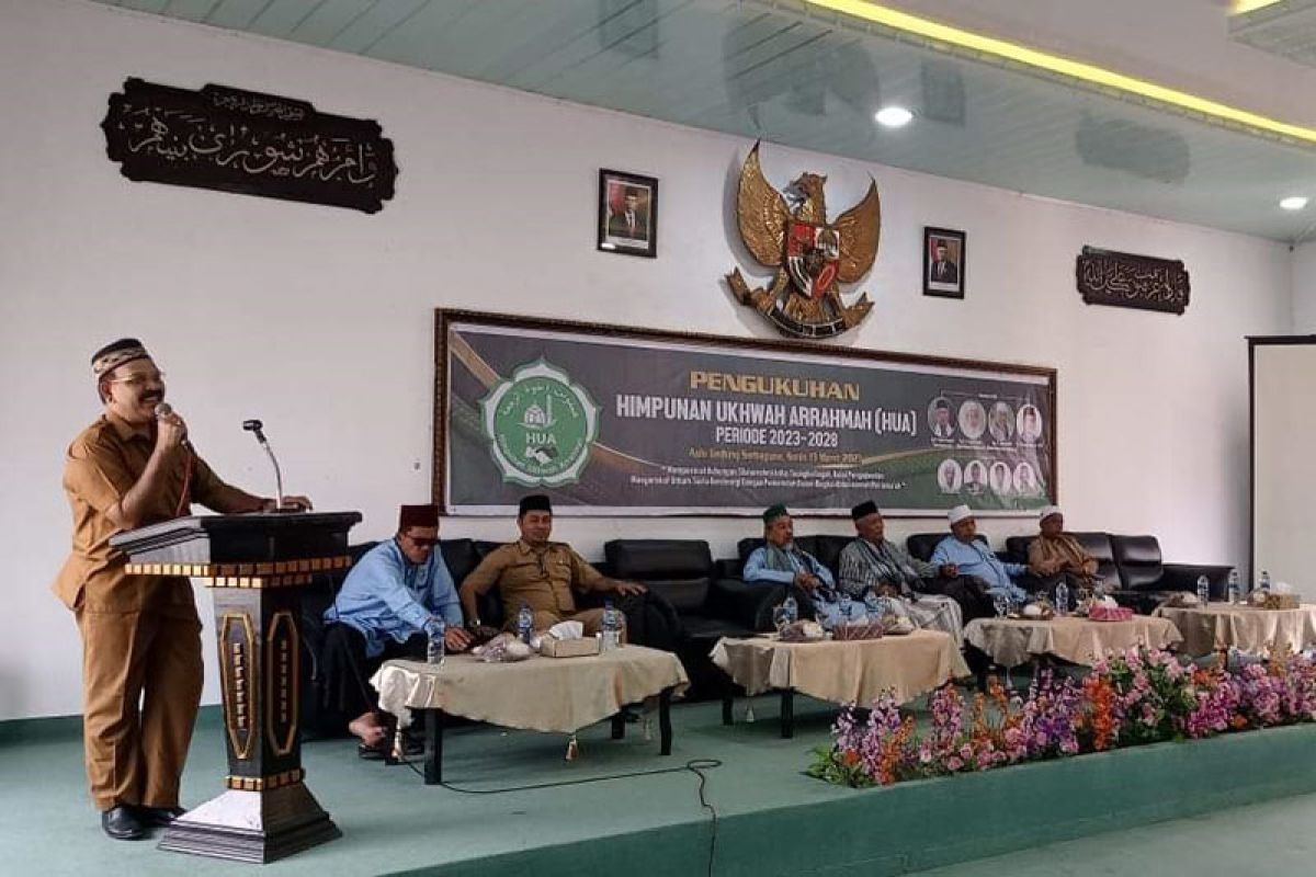 Pj Bupati Aceh Timur kukuhkan pengurus HUA