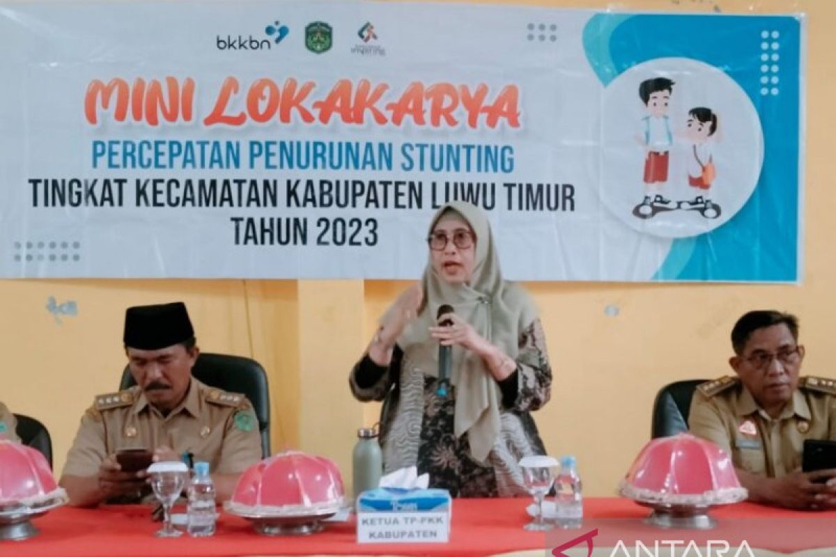 Luwu Timur targetkan stunting turun di angka 14,6 persen pada 2023