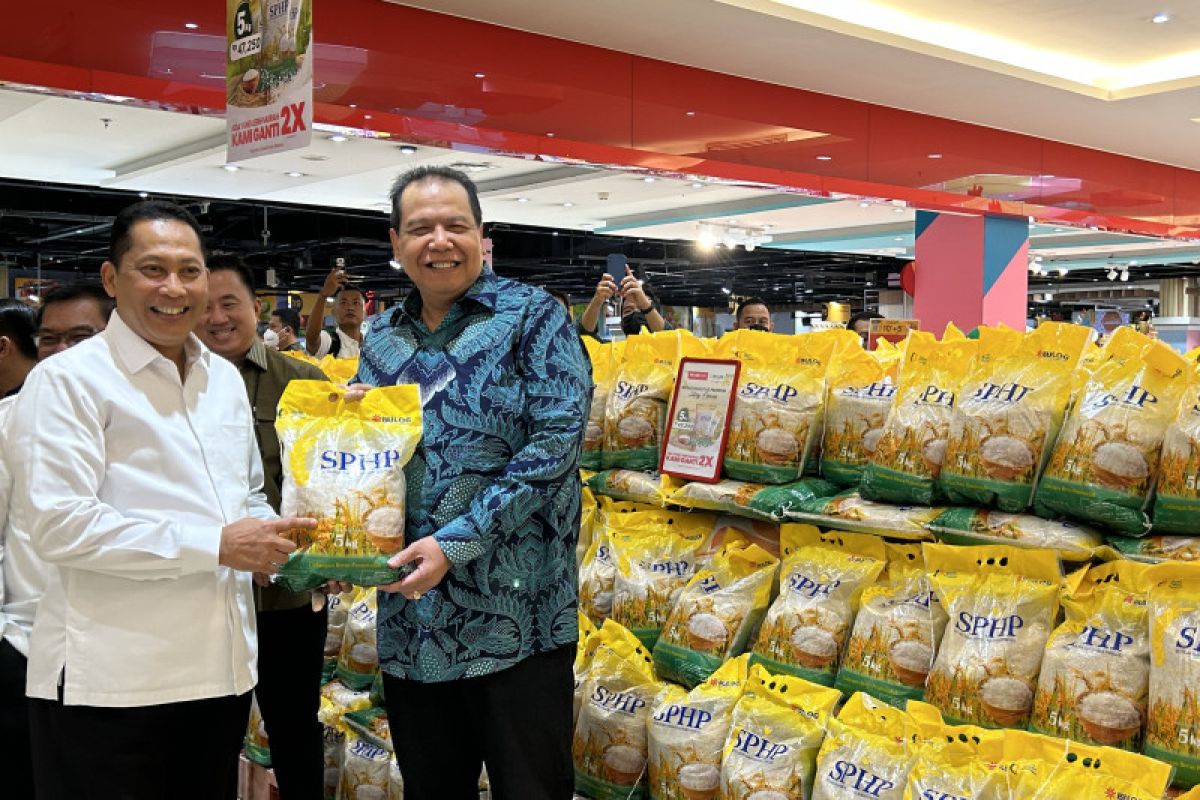 Jelang Ramadhan, Bulog siapkan 1.000 ton beras untuk Transmart