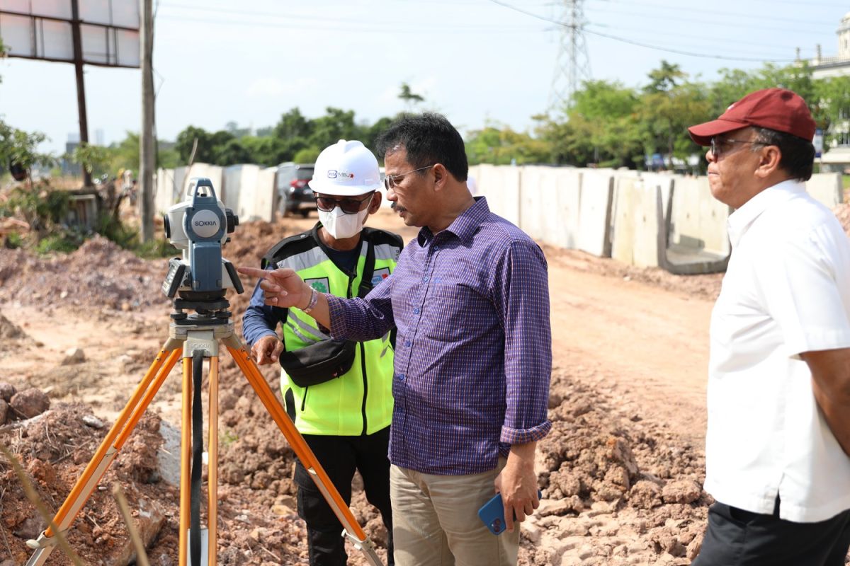 Pembangunan infrastruktur di Batam dipastikan sesuai rencana