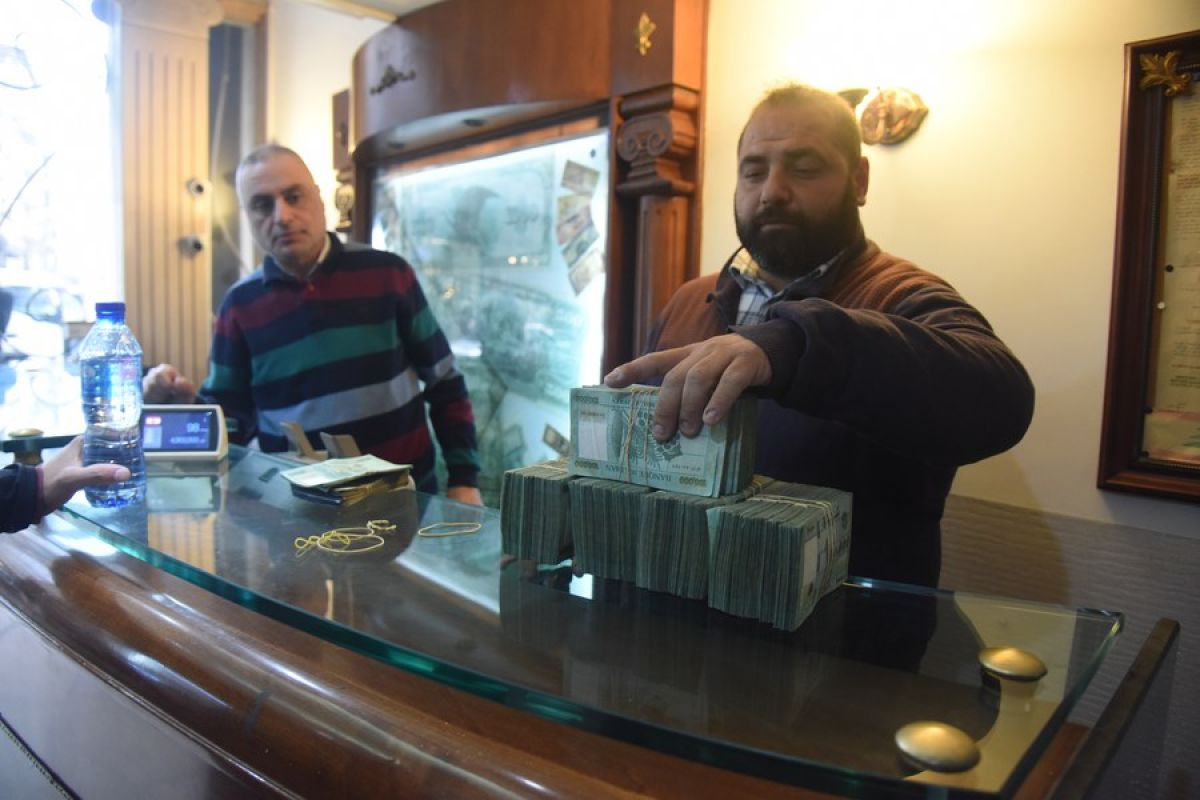 Nilai mata uang Lebanon capai rekor terendah sepanjang masa