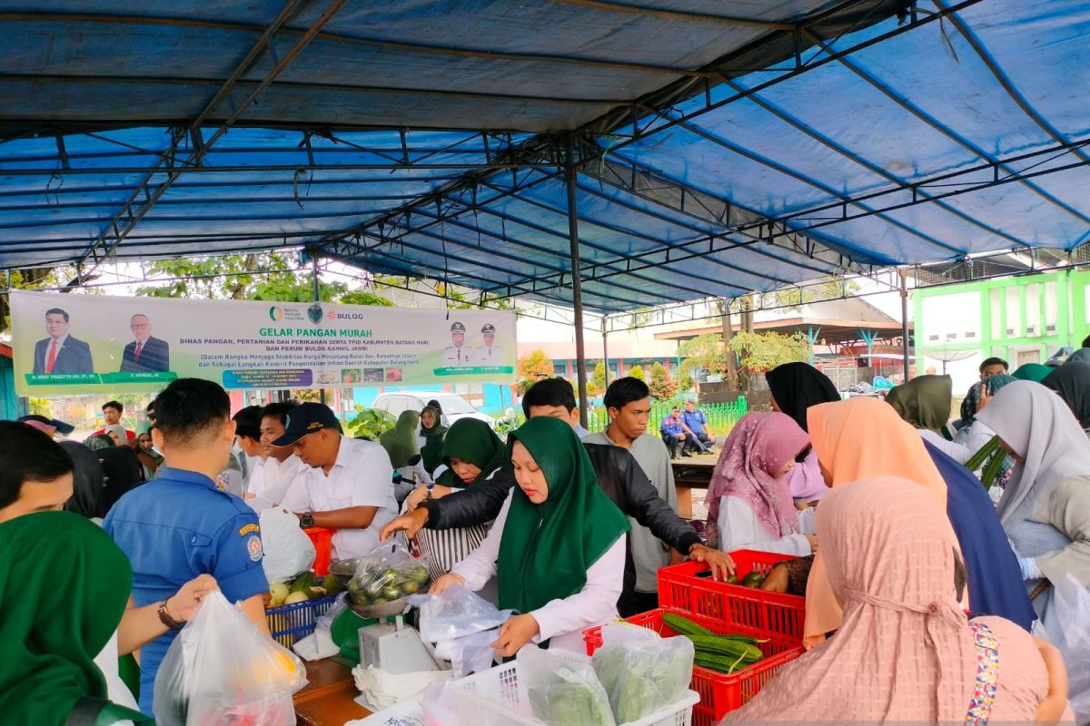 Pemkab Batanghari gelar pasar pangan murah