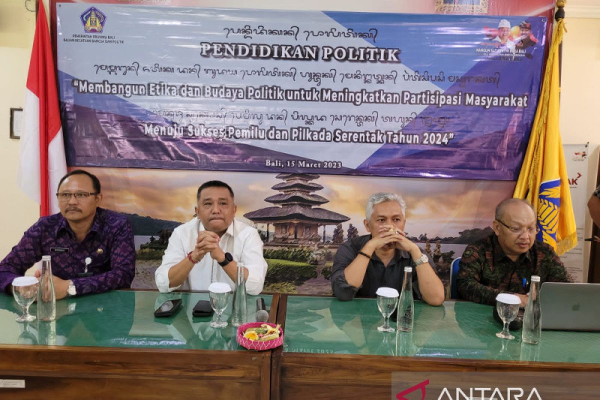 Kesbangpol Bali minta Parpol sukseskan Pemilu 2024