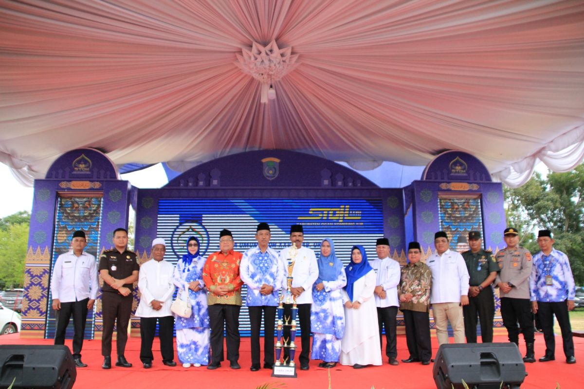 Sungai Menang juara umum STQH XXVII OKI