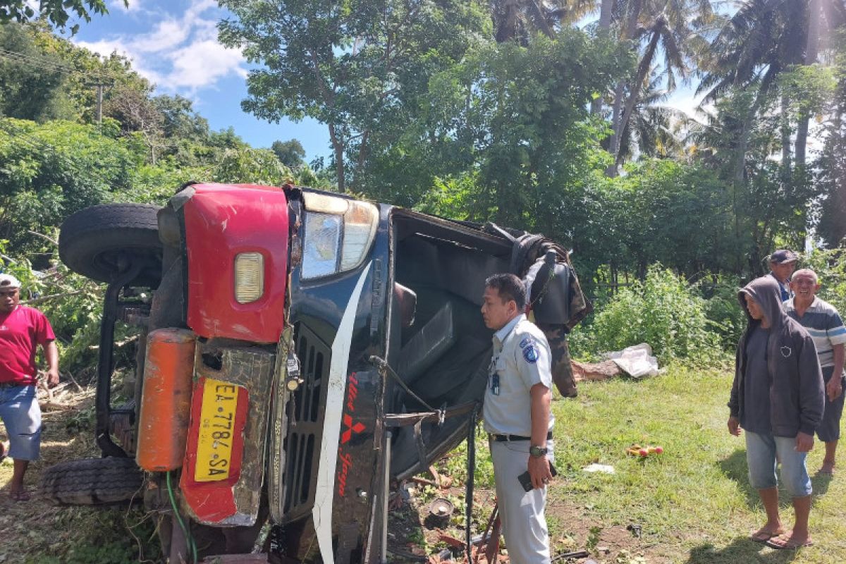 Jasa Raharja merespon cepat santunan kecelakaan bus Ulet Jaya di Sumbawa