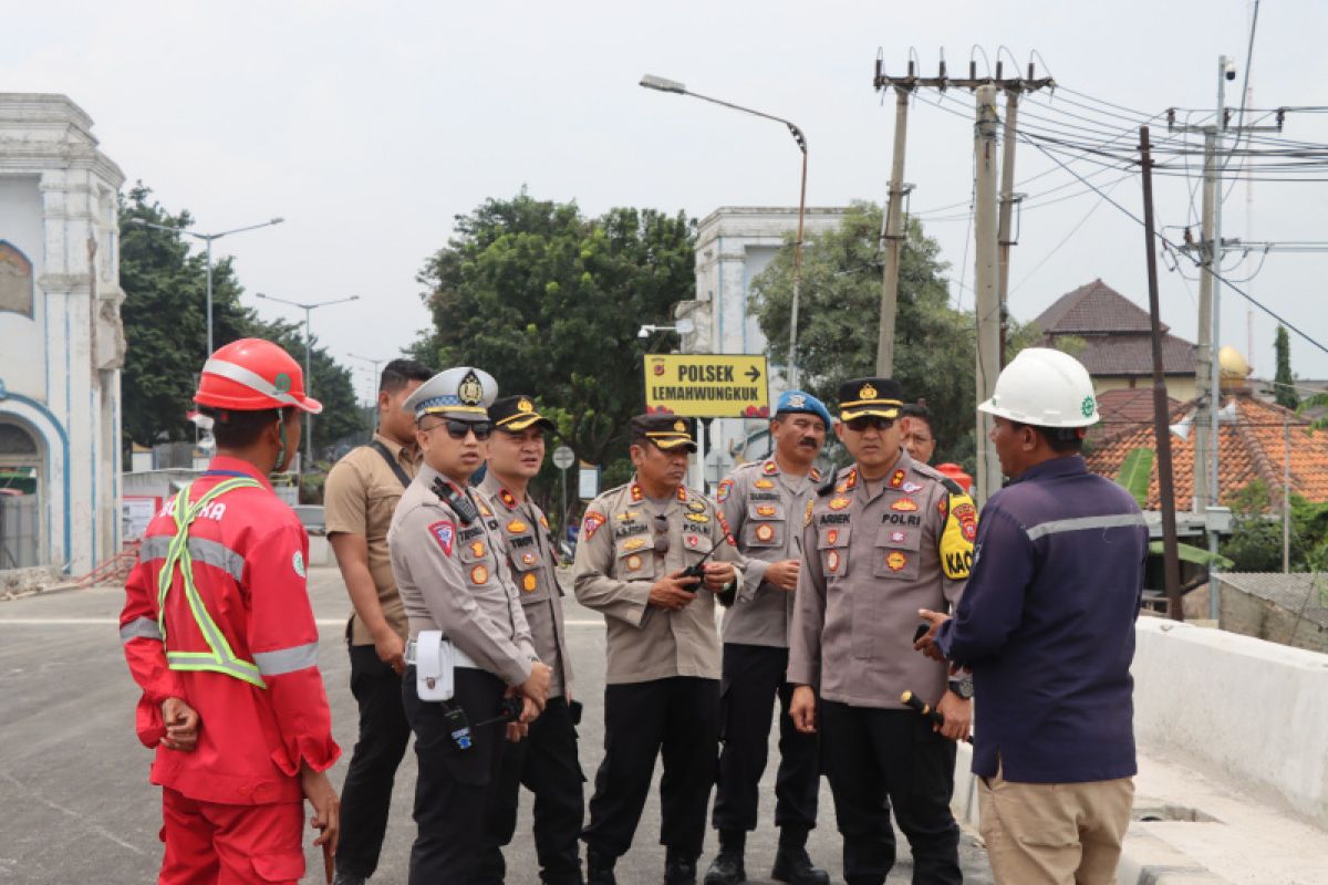 Polres Cirebon Kota cek jalur mudik persiapkan rekayasa lalu lintas
