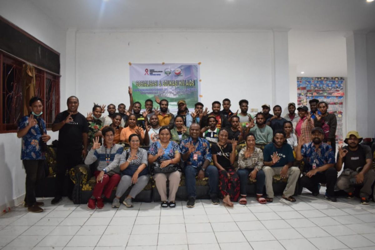 KPA Papua mengencarkan edukasi penularan HIV AIDS di kalangan mahasiswa