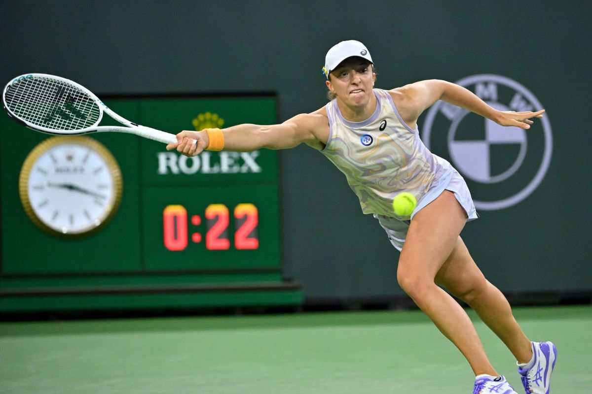 Indian Wells - Iga Swiatek hadapi Rybakina di semifinal