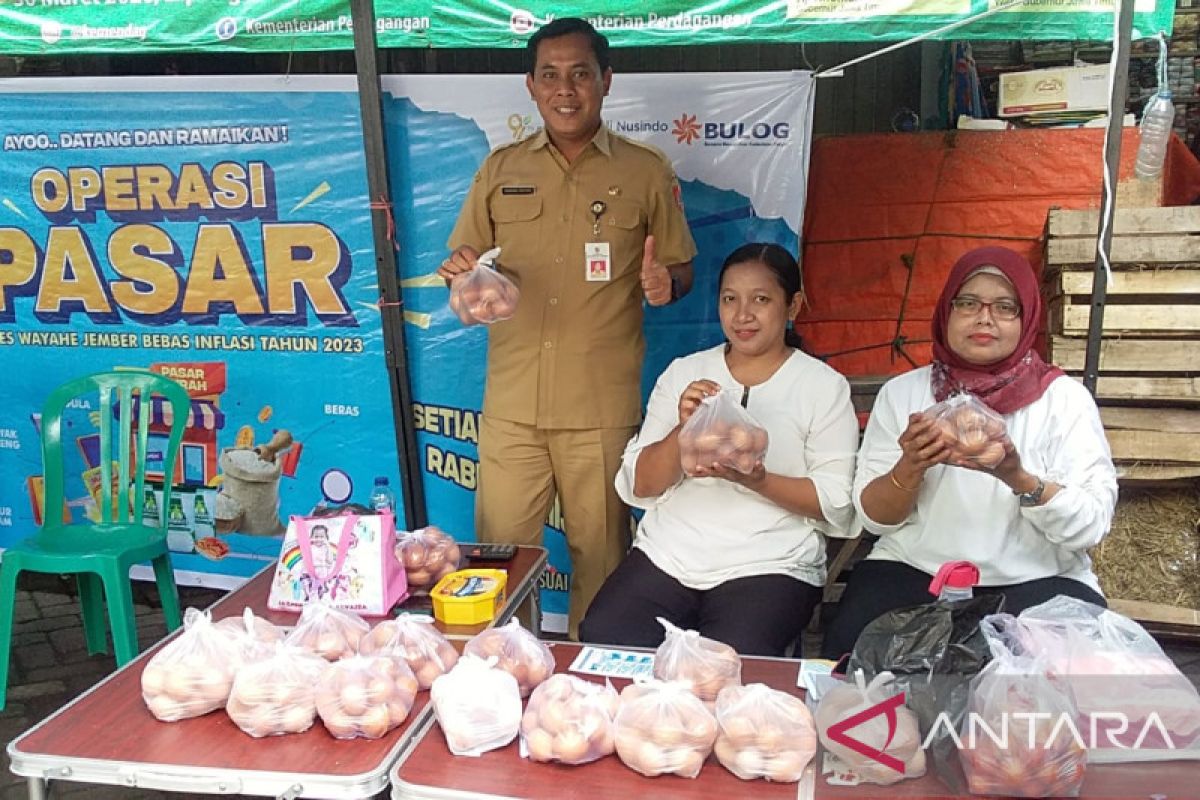 Jelang Ramadhan, harga telur ayam ras di Jember naik