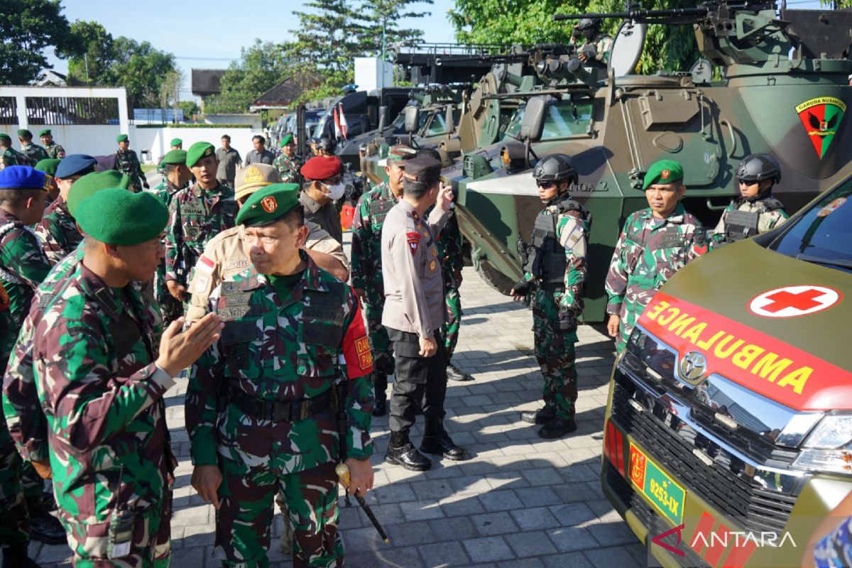 Danrem 162/Wira Bhakti menyiapkan pengamanan kunjungan Wapres RI ke NTB