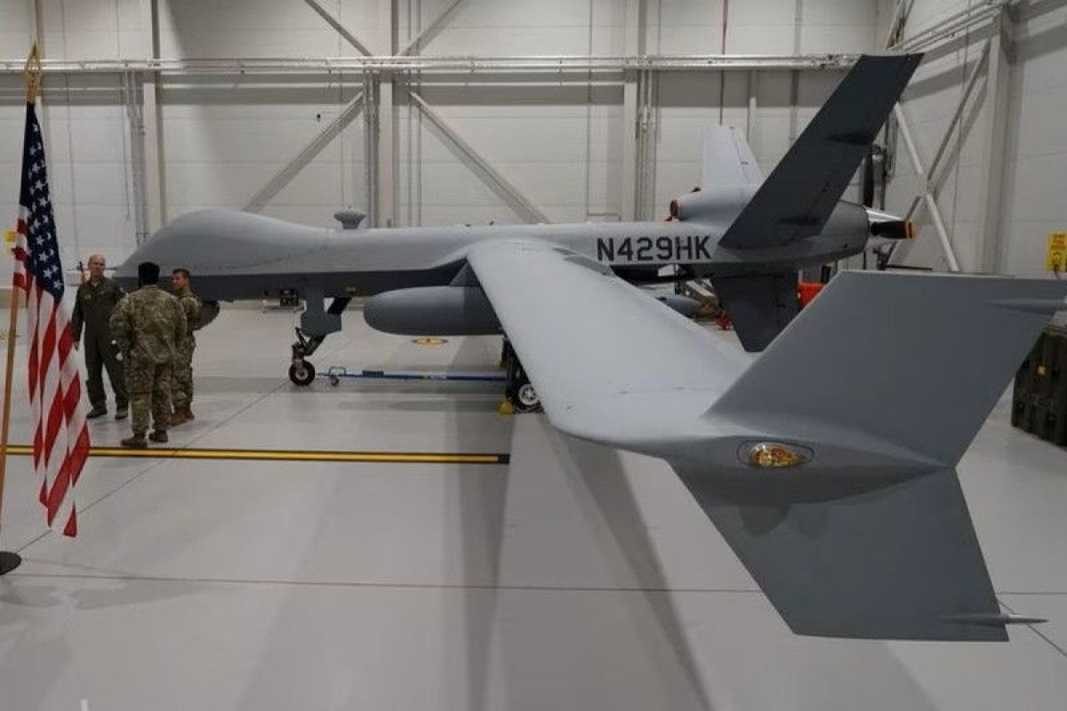 Rusia coba kumpulkan puing-puing drone AS dari Laut Hitam