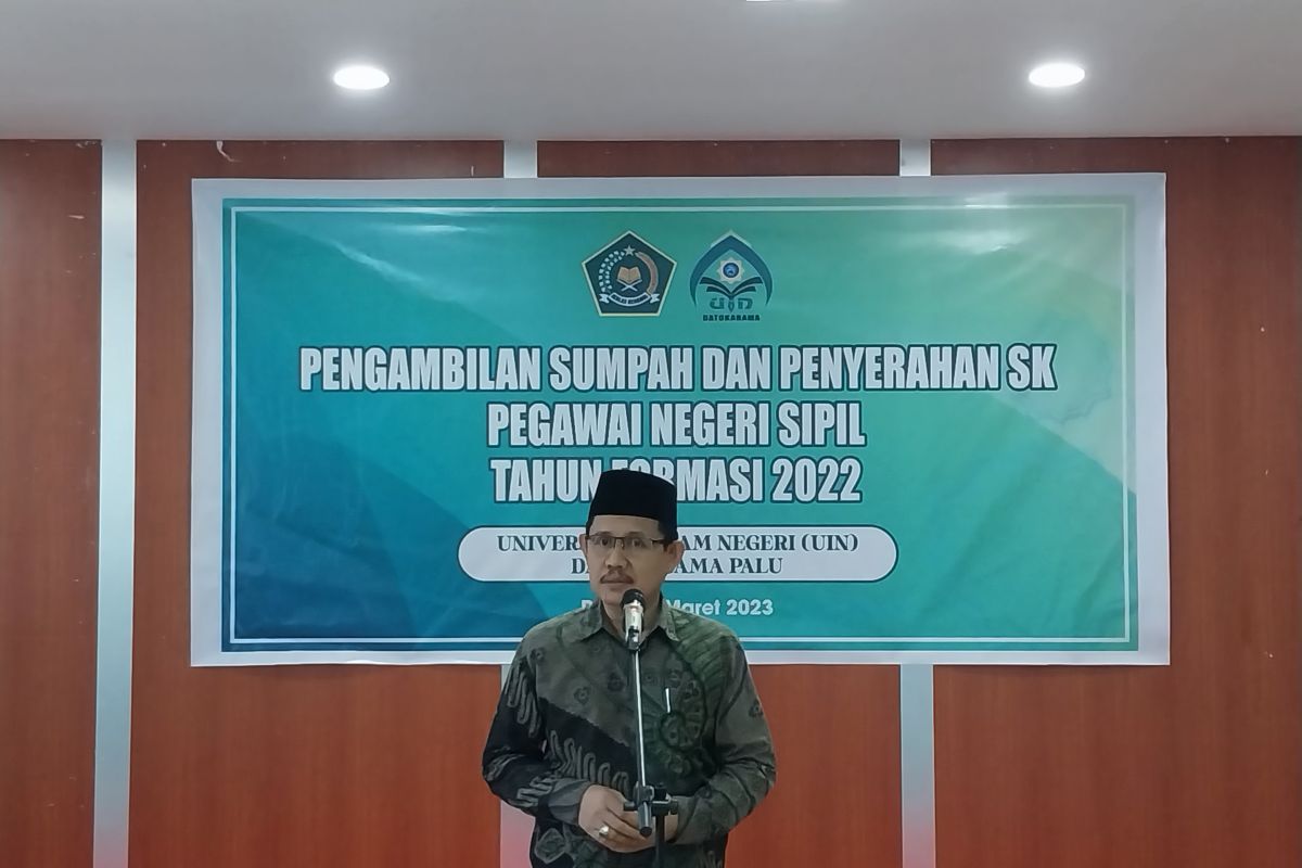 Rektor UIN Datokarama tekankan kepada ASN jangan banyak mengeluh