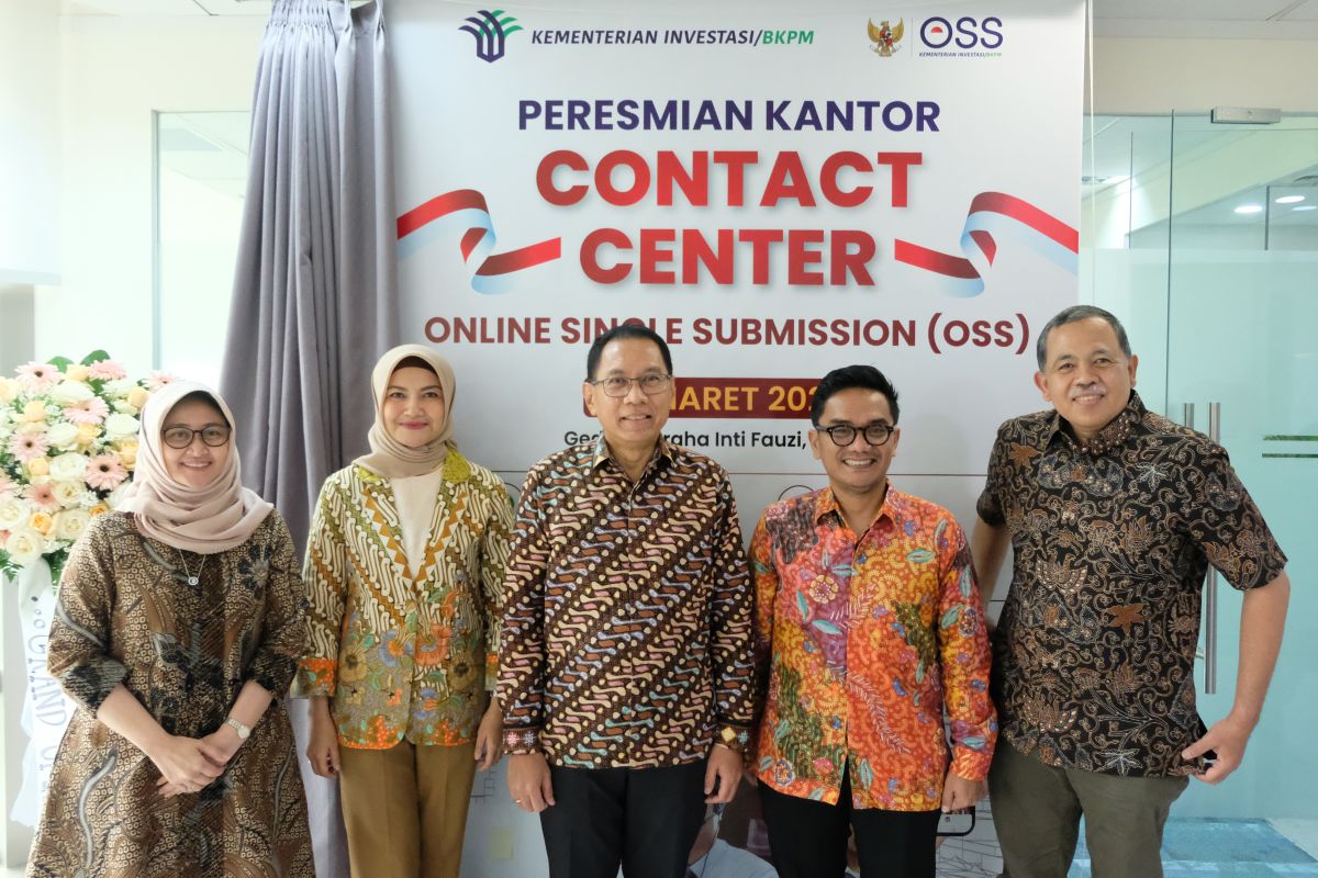 Kementerian Investasi Resmikan Contact Center OSS - ANTARA News