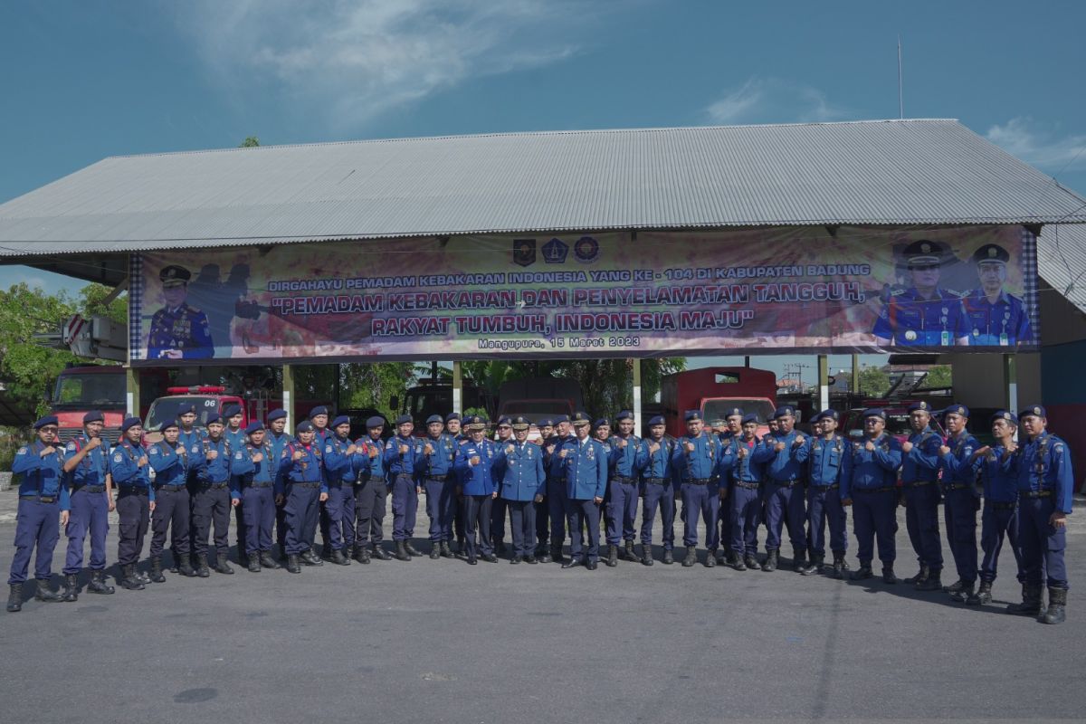 Laskar Sapugeni maksimalkan penanganan kebakaran di Badung