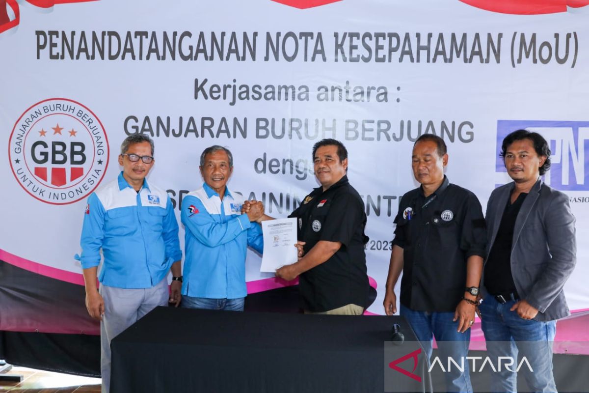 Komitmen Tingkatkan Kualitas SDM, GBB Teken MoU Dengan SPN Training Center di Kabupaten Lebak