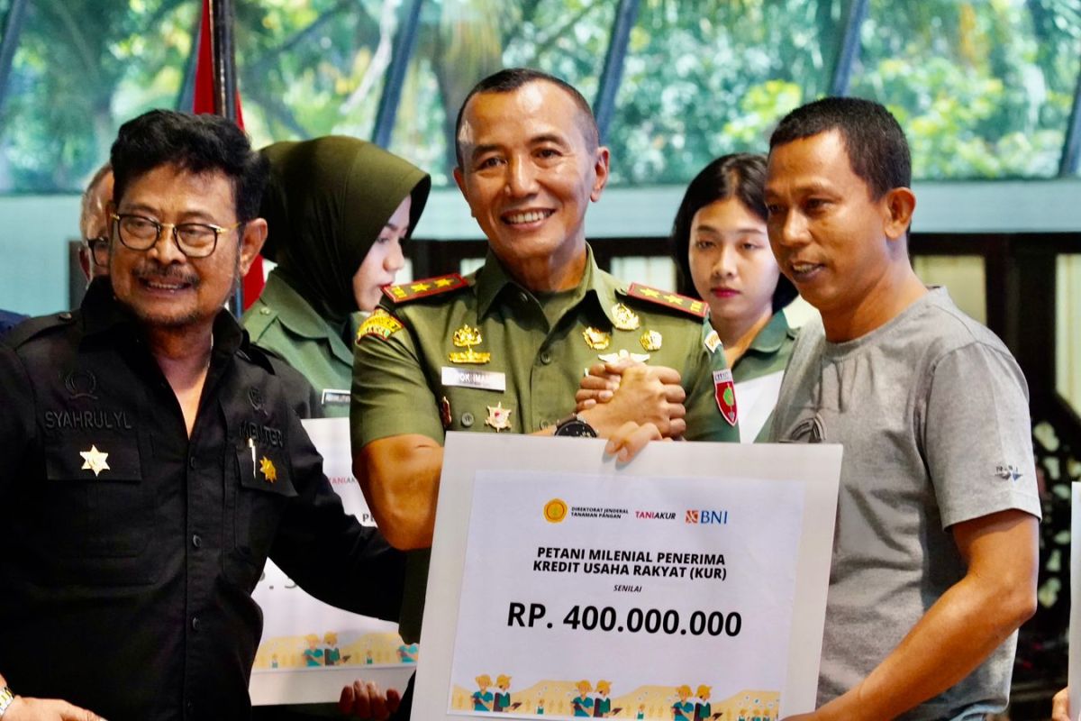 Kementan gaungkan genta organik, TNI-AD dukung pembangunan pertanian