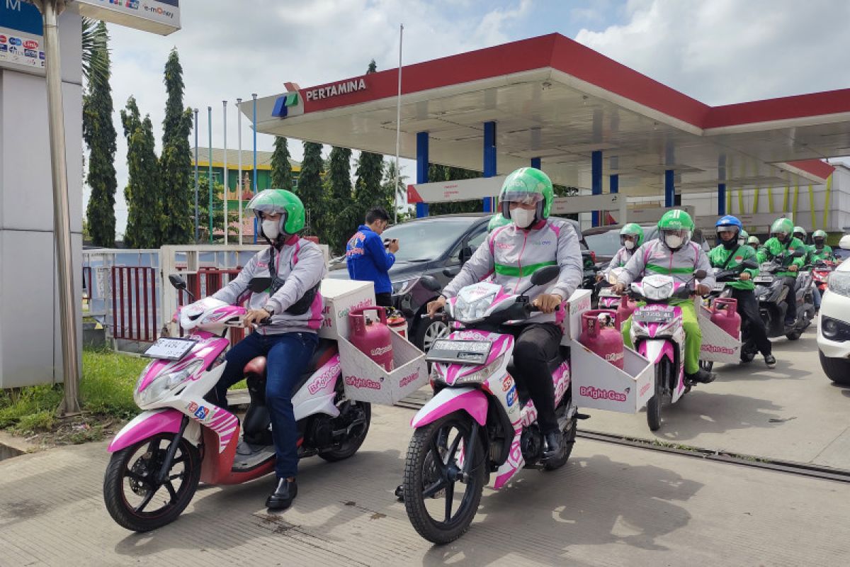 Pertamina launching program 'Grab Your Bright' di Lampung