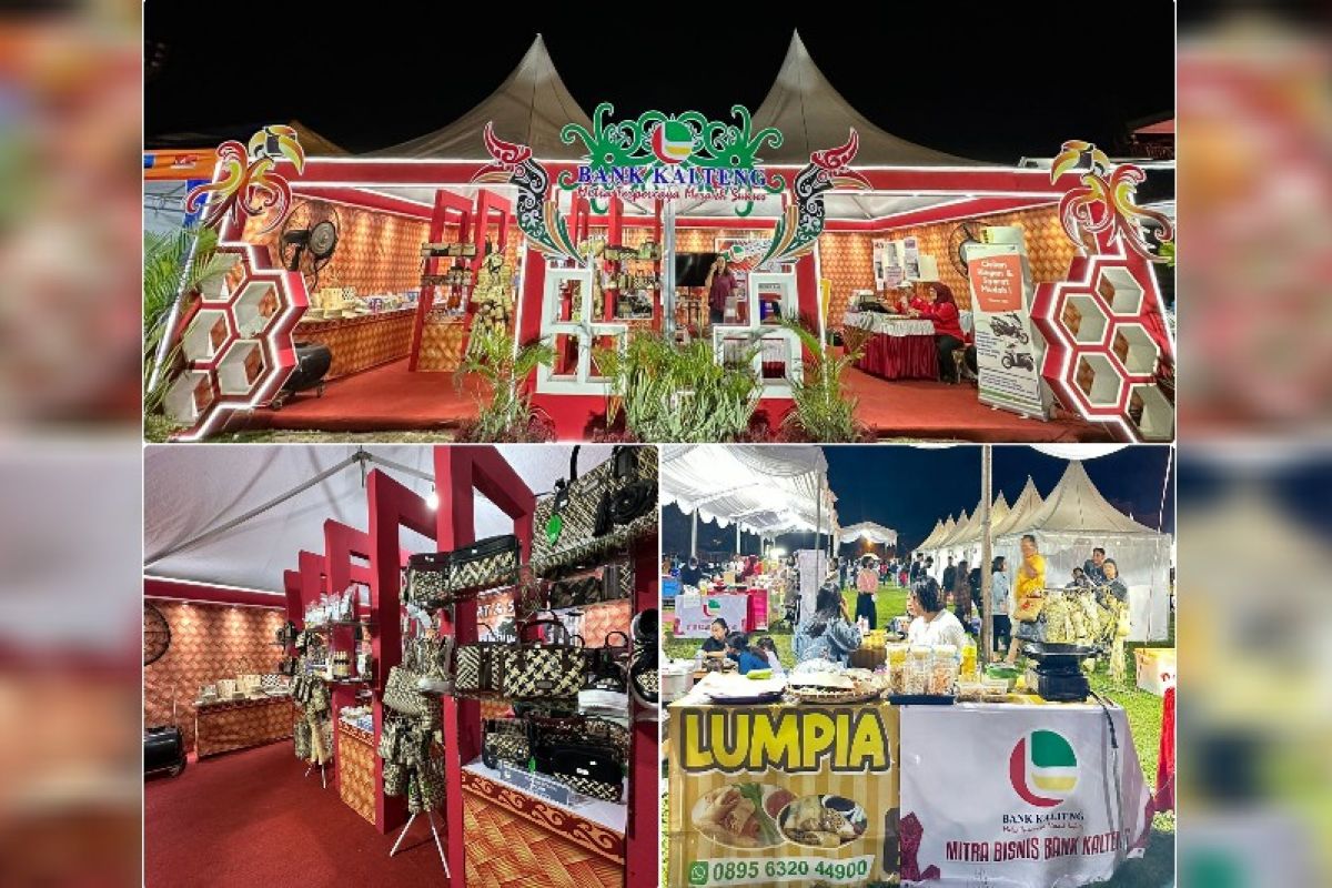 Bank Kalteng fasilitasi  puluhan UMKM di Festival Tambun Bungai 2023