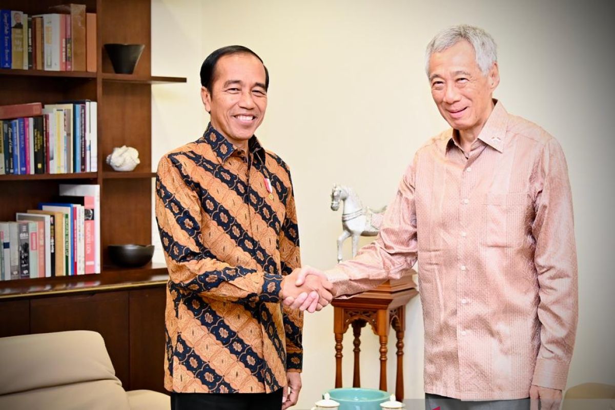 Minat investor Singapura terlibat pembangunan IKN disambut baik Jokowi