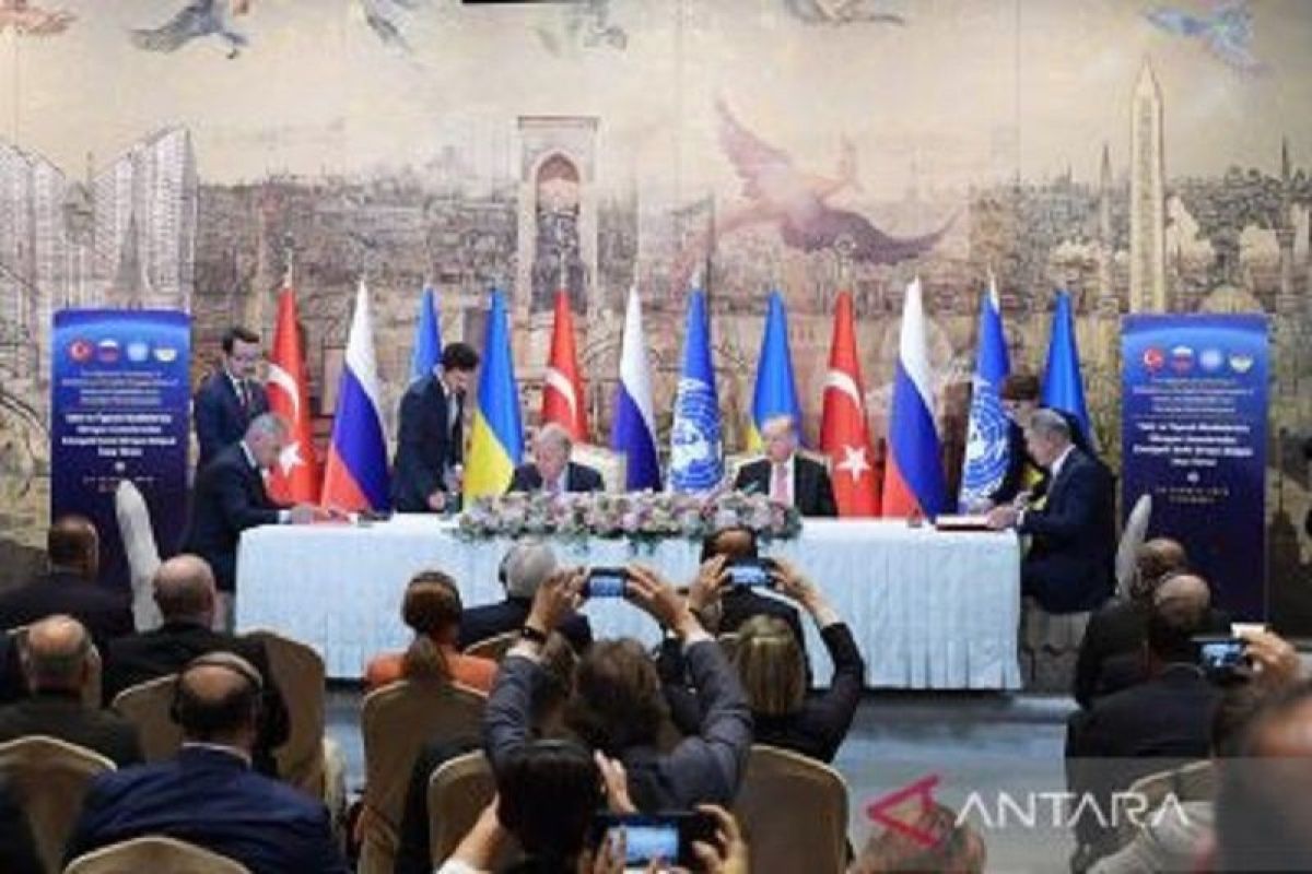 Turki, Rusia, Ukraina bahas perpanjangan kesepakatan gandum Laut Hitam