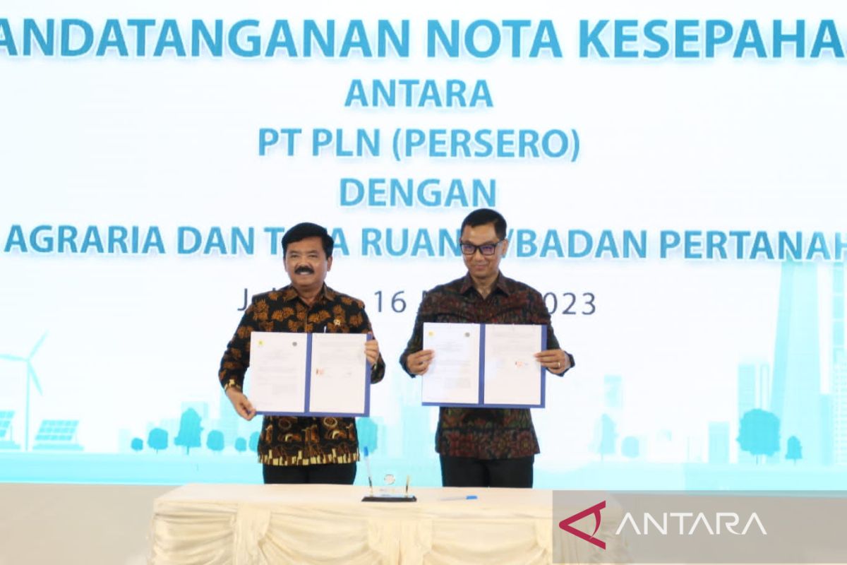 Mitigasi Persoalan Aset, PLN Gandeng Kementerian ATR/BPN Percepat Sertifikasi Lahan