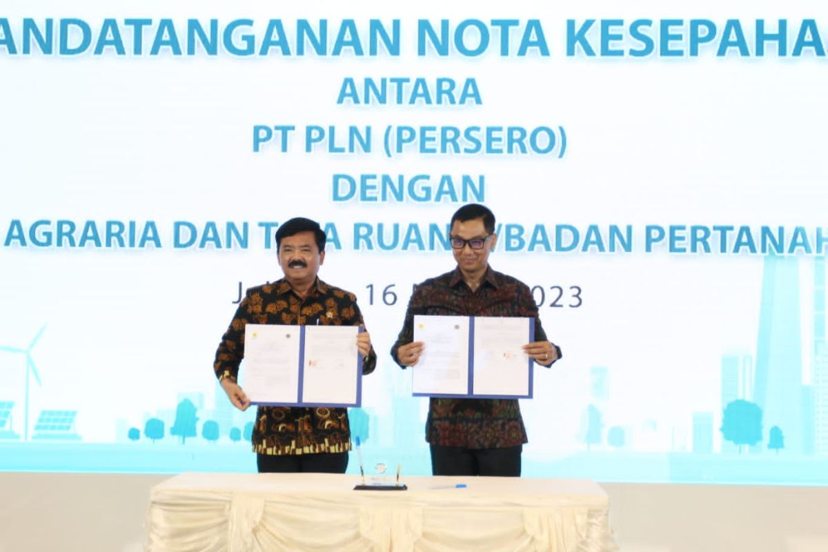 Mitigasi Persoalan Aset, PLN Gandeng Kementerian ATR/BPN Percepat Sertifikasi Lahan