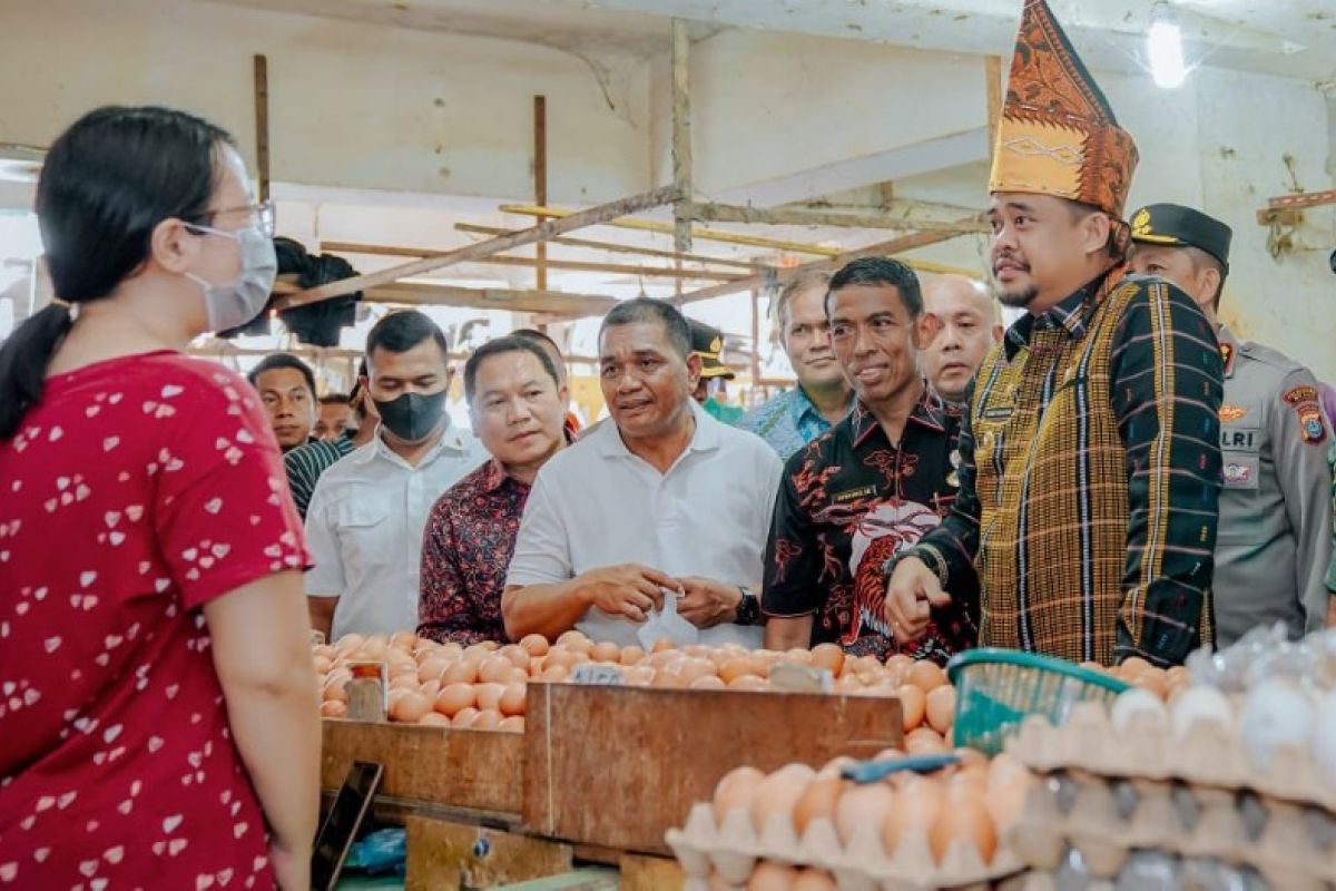 Wali Kota Medan  sebut harga bahan pokok relatif stabil