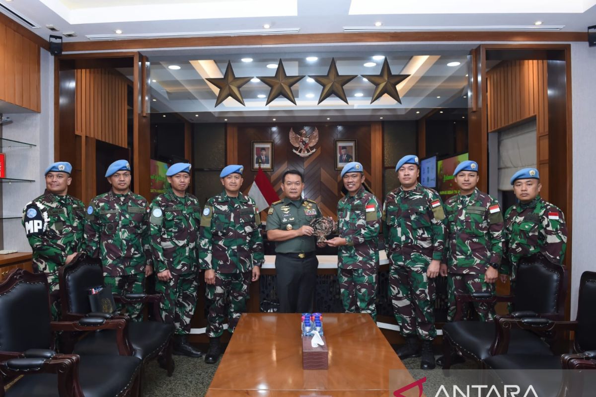 Kasad terima delegasi Kontingen Garuda UNIFIL Tahun 2022