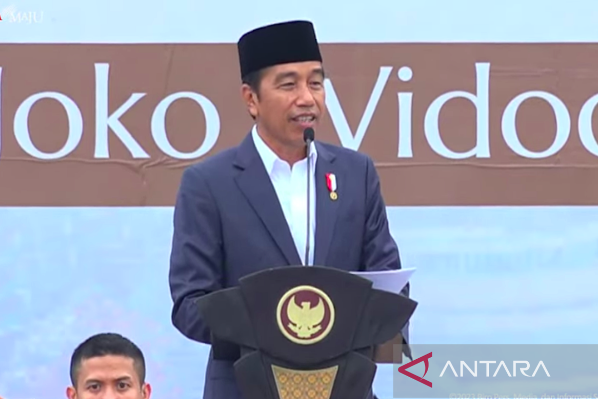 Presiden Jokowi hadiri Istigasah dan resmikan infrastruktur di Kalsel