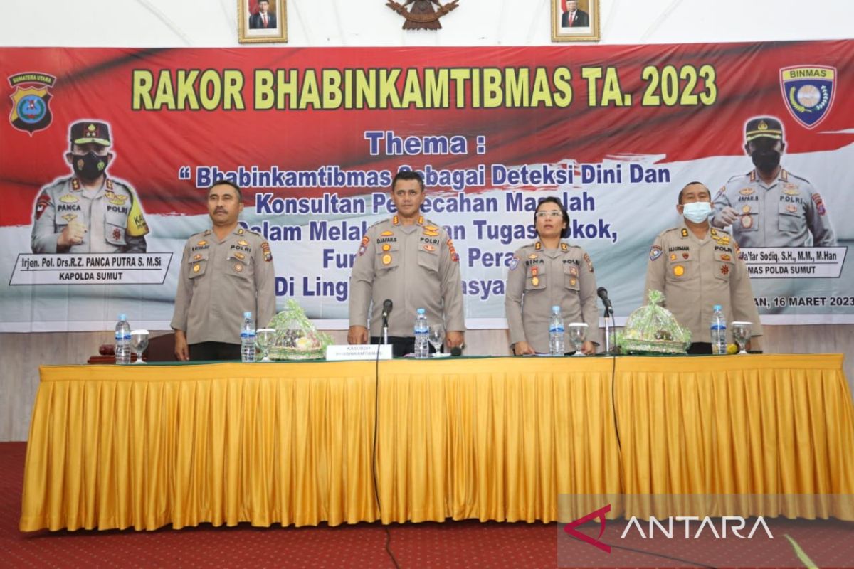 Kapolda Sumut: Bhabinkamtibmas harus bantu masyarakat yang melaksanakan puasa