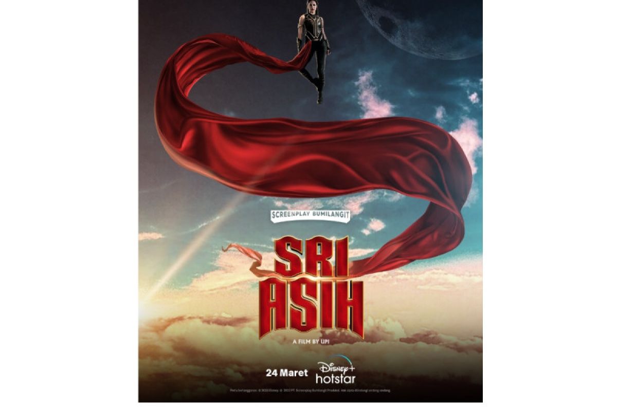 Film 'Sri Asih' akan hadir di Disney+ Hotstar 24 Maret