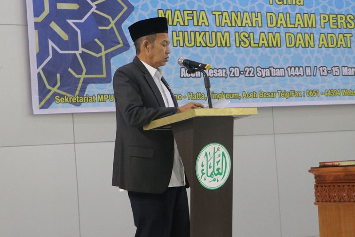 MPU Aceh terbitkan fatwa mafia tanah