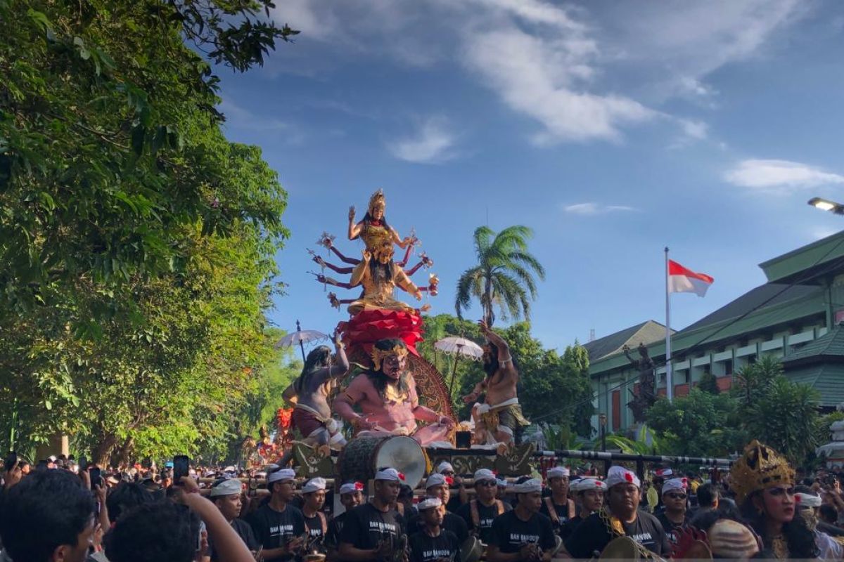 Satpol PP Bali siapkan pengamanan saat malam pawai ogoh-ogoh