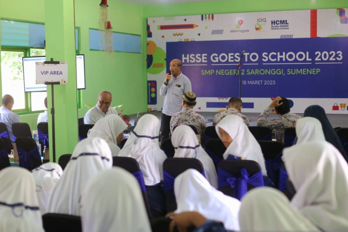 HCML Edukasi siswa di Sumenep untuk jaga lingkungan sehat