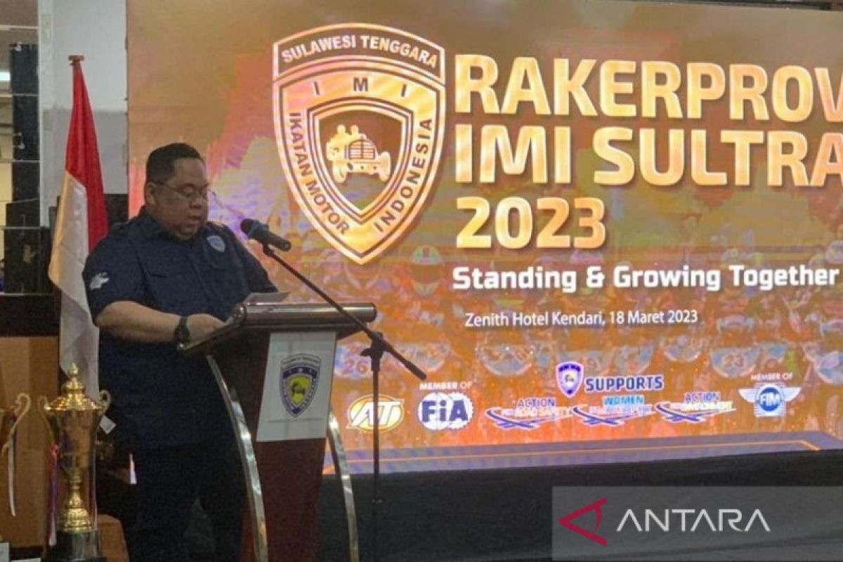 Persiapan PON 2024 menjadi pembahasan di Rakerprov IMI Sultra