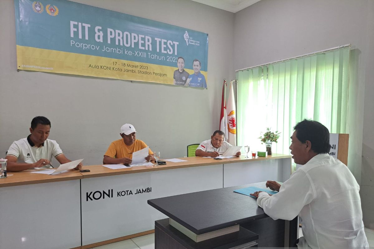 Askot PSSI Kota Jambi cari pelatih tim Porprov 2023